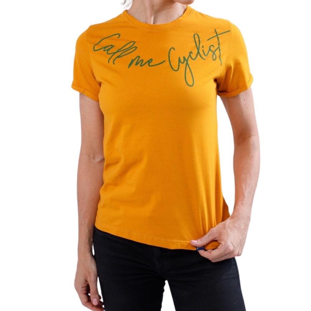 Women T-shirt Call me Cyclist
